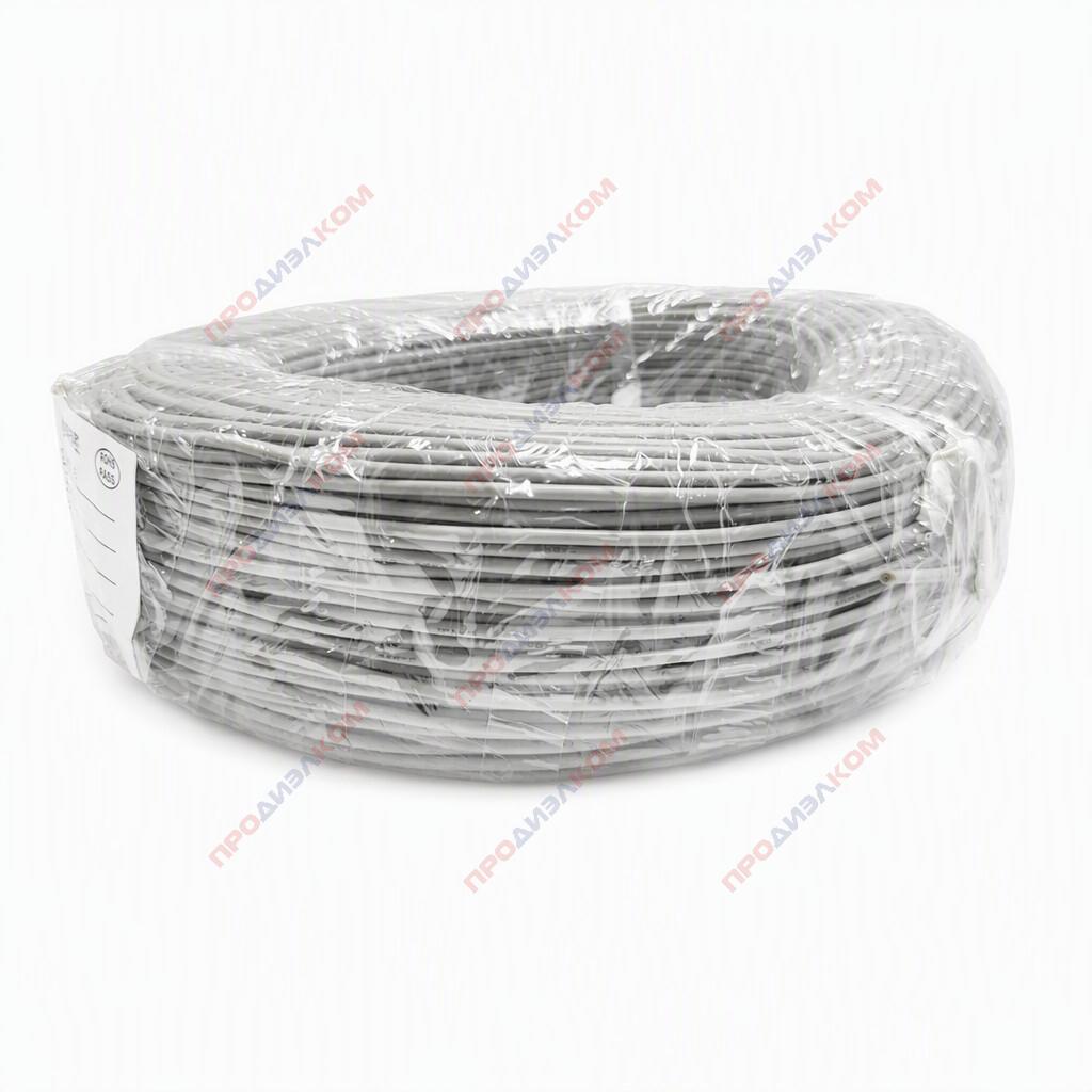 Провод силиконовый 17AWG 1,0 мм кв 200 м (серый