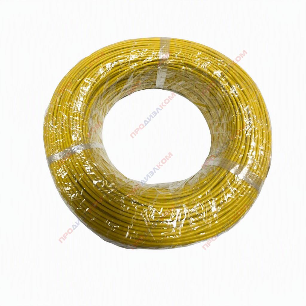 Провод силиконовый 17AWG 1,0 мм кв 200 м (желтый)