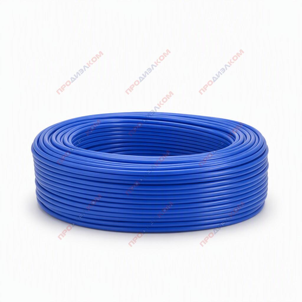 Провод силиконовый 17AWG 1,0 мм кв 200 м (синий)