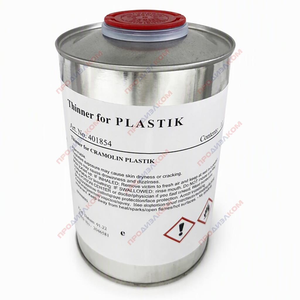 Разбавитель акрилового лака PLASTIK SOLVENT Cramolin 1 л